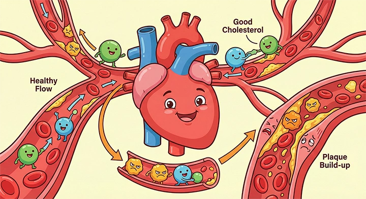 Cardiovascular system and blood lipids