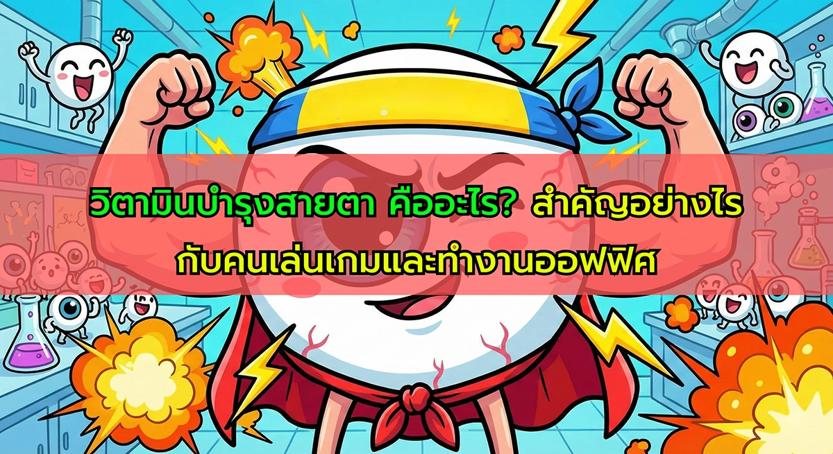 วิตามินบำรุงสายตาคืออะไร