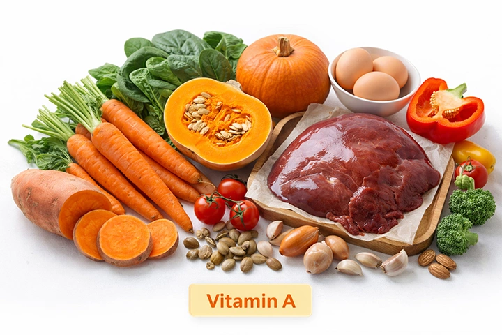 อาหารวิตามินเอสูง