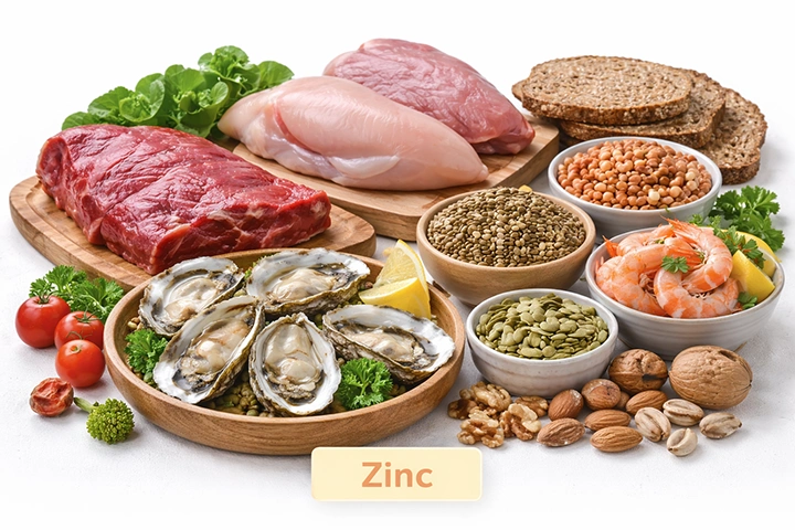 อาหารสังกะสีสูง