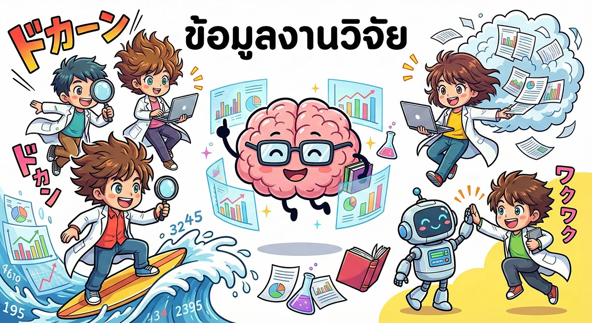 ข้อมูลงานวิจัย